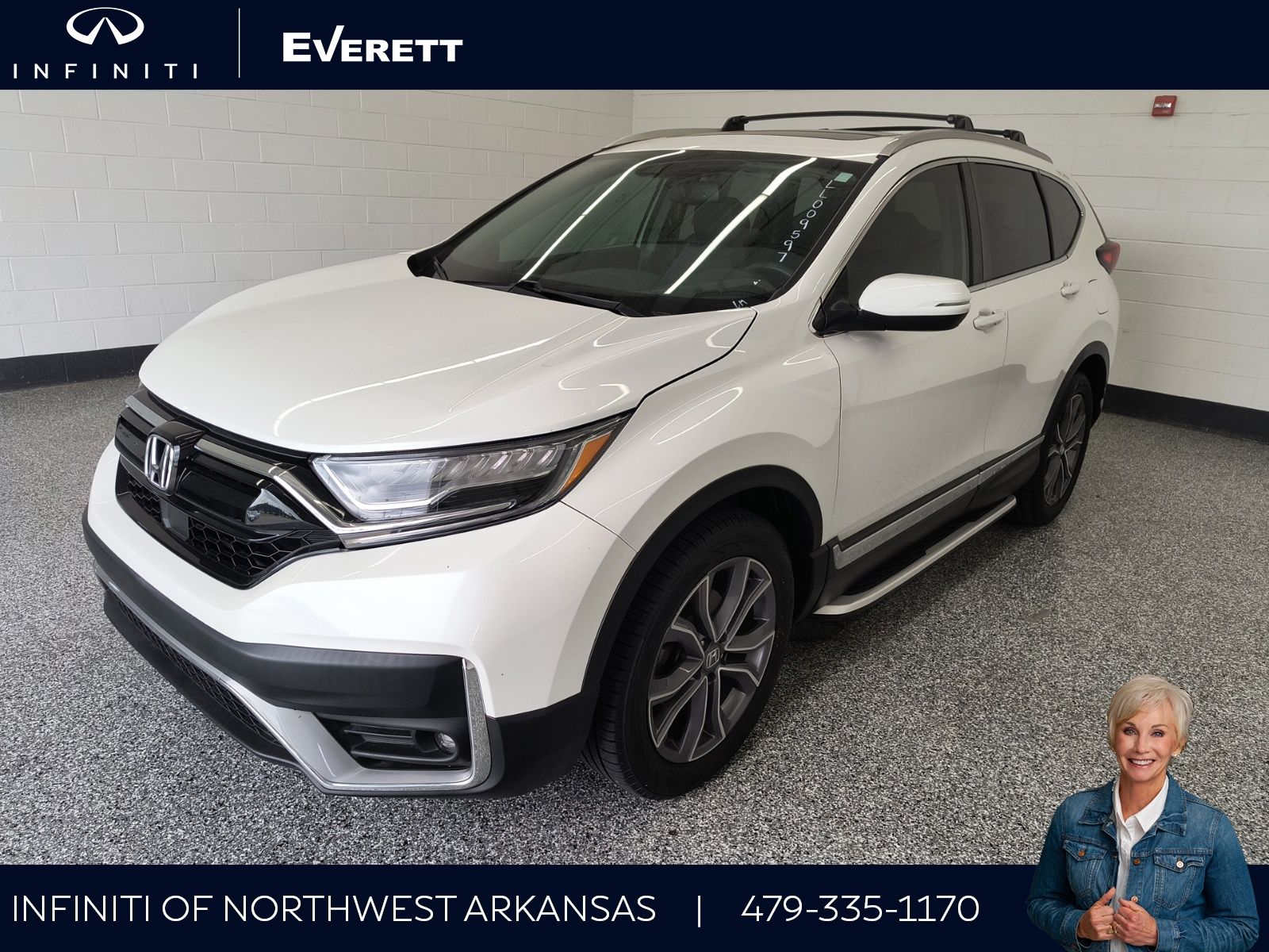 Platinum White Pearl 2020 Honda CR-V SUV / Crossover All-Wheel Drive Continuously Variable Transmission