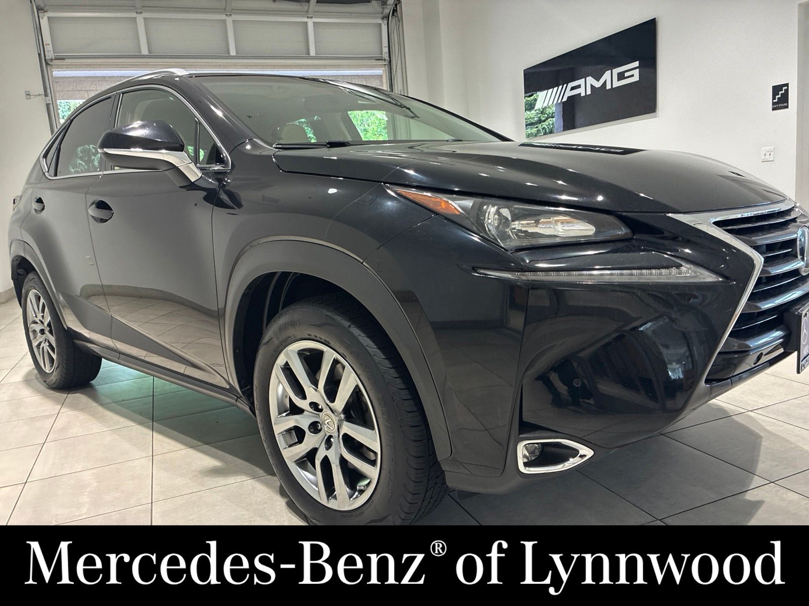 Black (Obsidian) 2016 Lexus NX SUV / Crossover All-Wheel Drive 6-Speed Automatic