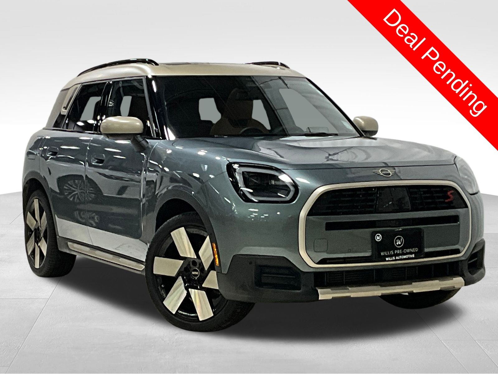 Smokey Green Metallic 2025 MINI Countryman Cooper S ALL4 SUV / Crossover All-Wheel Drive 7-Speed Automatic