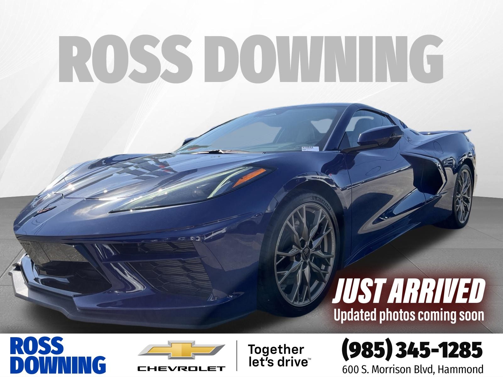 Hysteria Purple Metallic 2025 Chevrolet Corvette Convertible Rear-Wheel Drive 8-Speed Dual Clutch