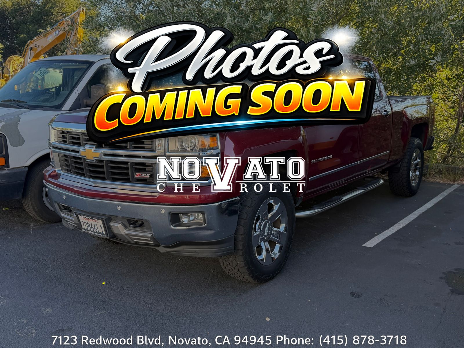 Red (Deep Ruby Metallic) 2014 Chevrolet Silverado 1500 Pickup Truck Four-Wheel Drive 6-Speed Automatic Overdrive