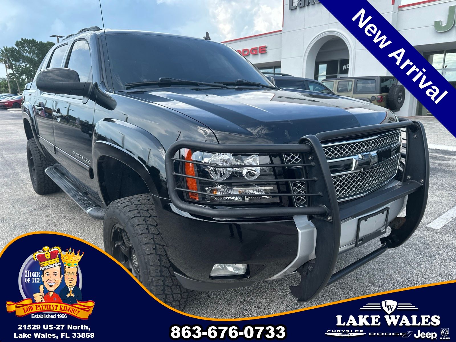 2013 Black Chevrolet Avalanche 1500 LT RWD Truck