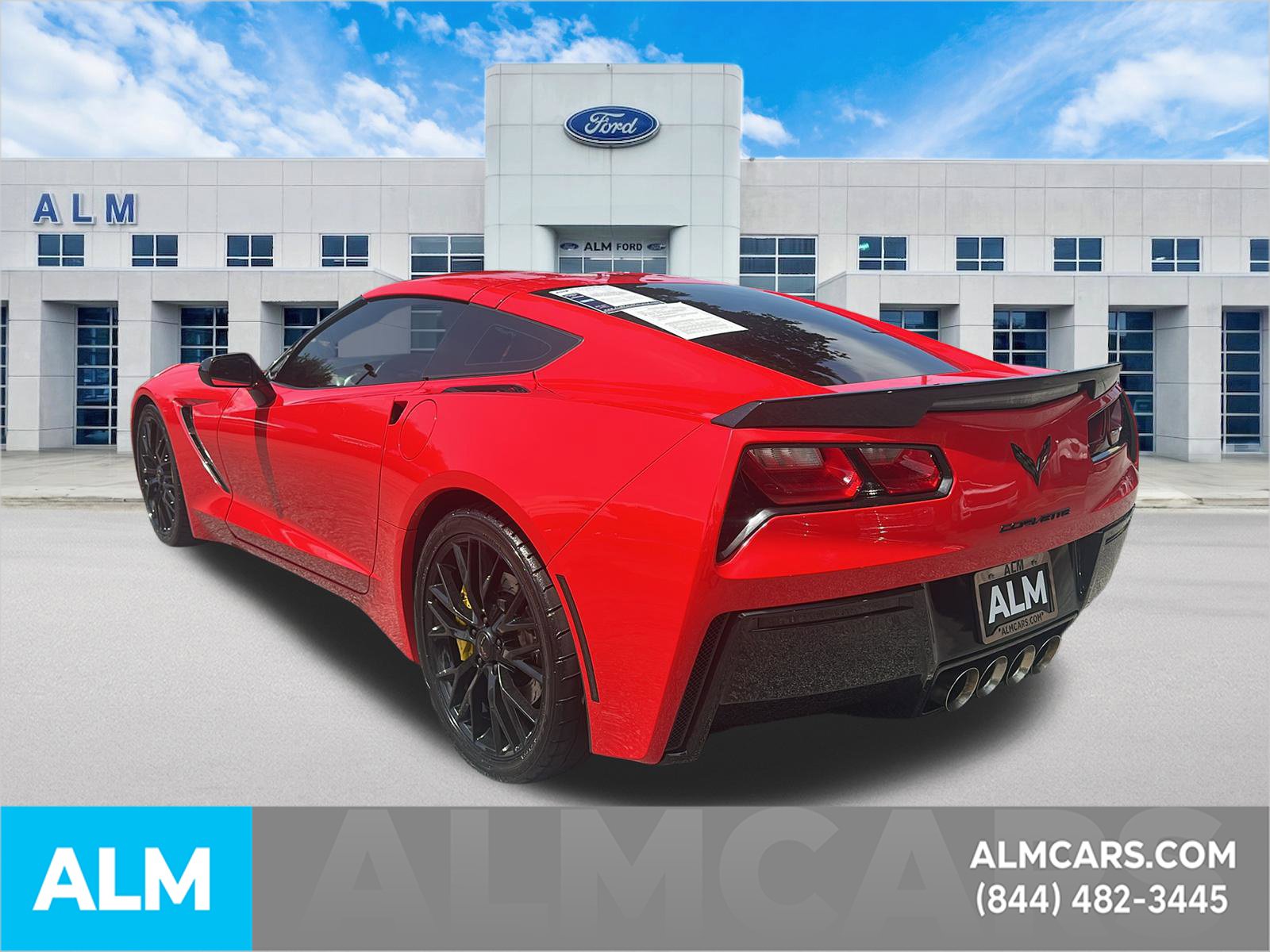 Used 2017 Red Chevrolet Stingray Z51 image 8
