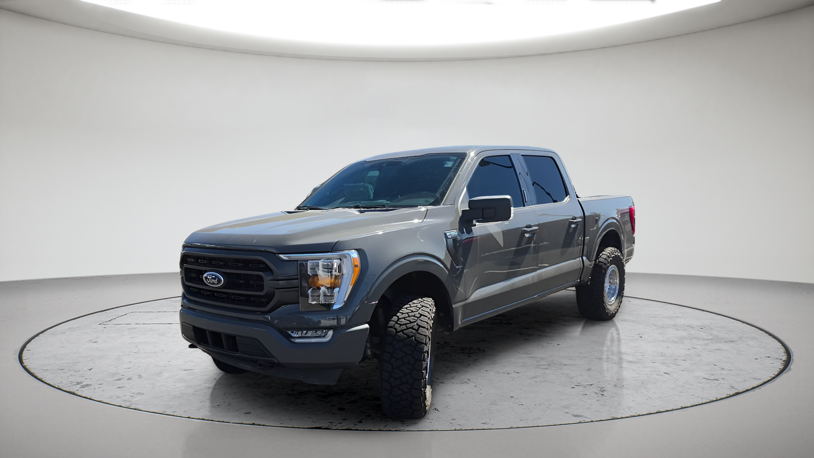Gray (Lead Foot) 2021 Ford F-150 Pickup Truck Four-Wheel Drive Automatic