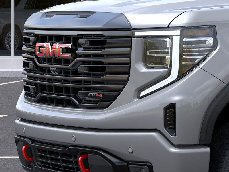 2026 GMC Sierra 1500 AT4 Silver at Ross Downing Buick GMC