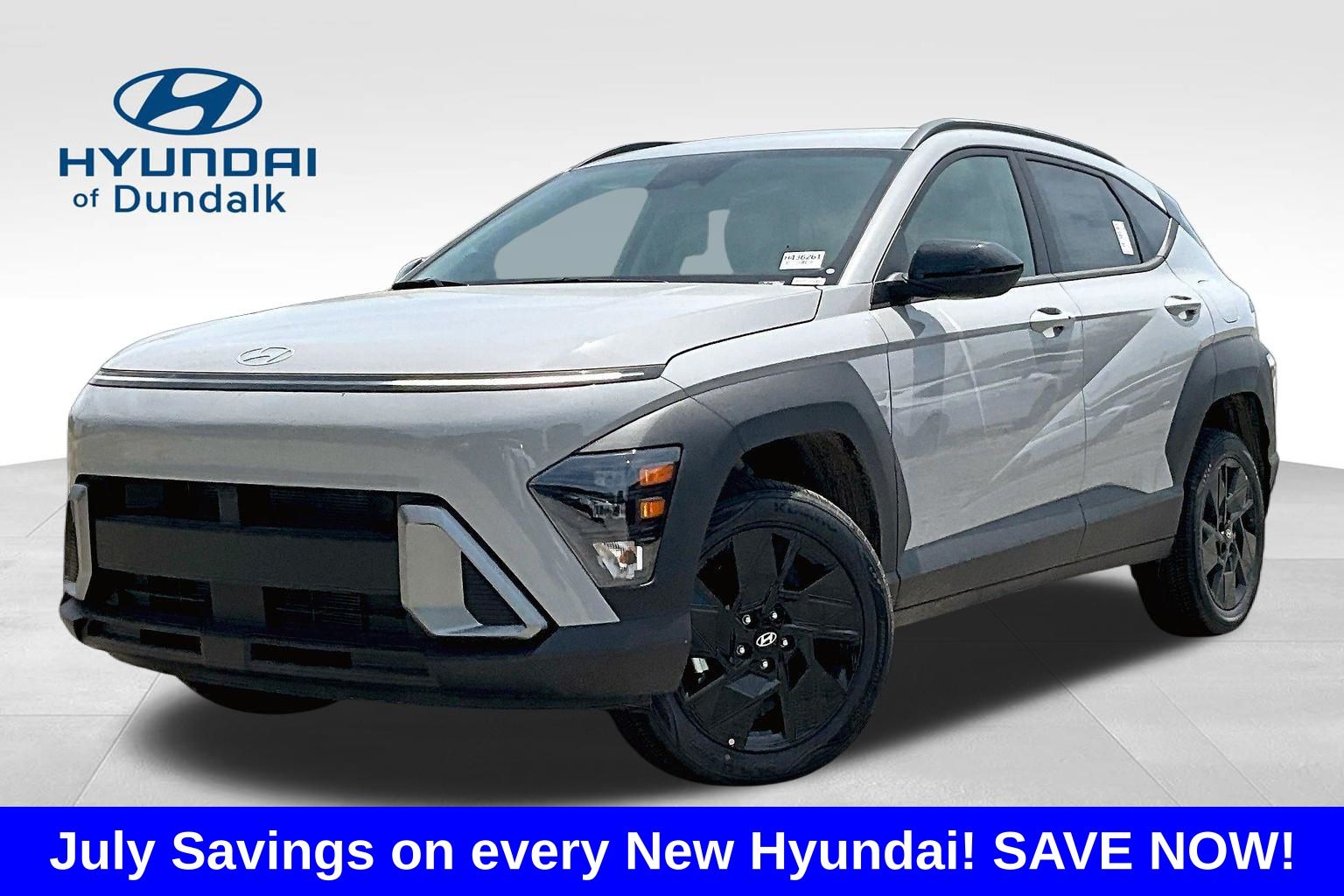 Cyber Gray Metallic 2026 Hyundai Kona SUV / Crossover All-Wheel Drive Continuously Variable Transmission