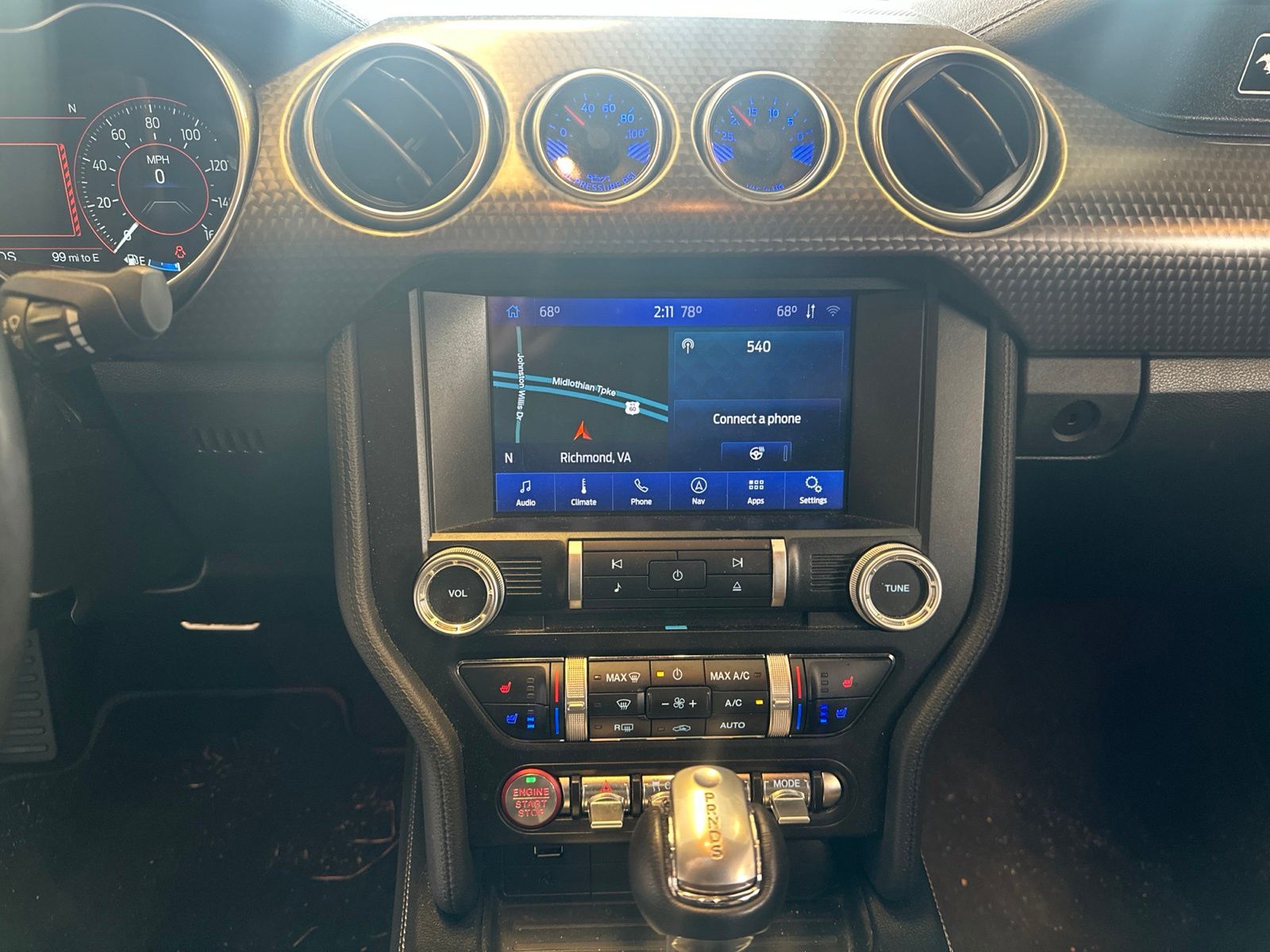 Used 2020 Kona Blue Metallic Ford GT Premium image 5