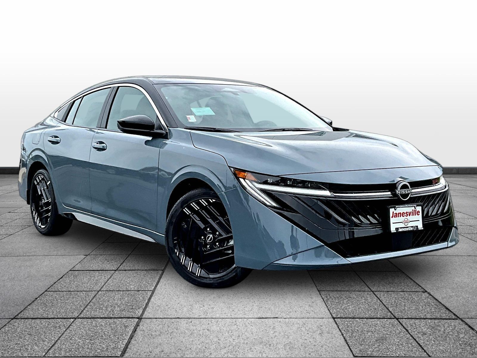 Atlantic Gray/Super Black 2026 Nissan Sentra Sedan Front-Wheel Drive Continuously Variable Transmission