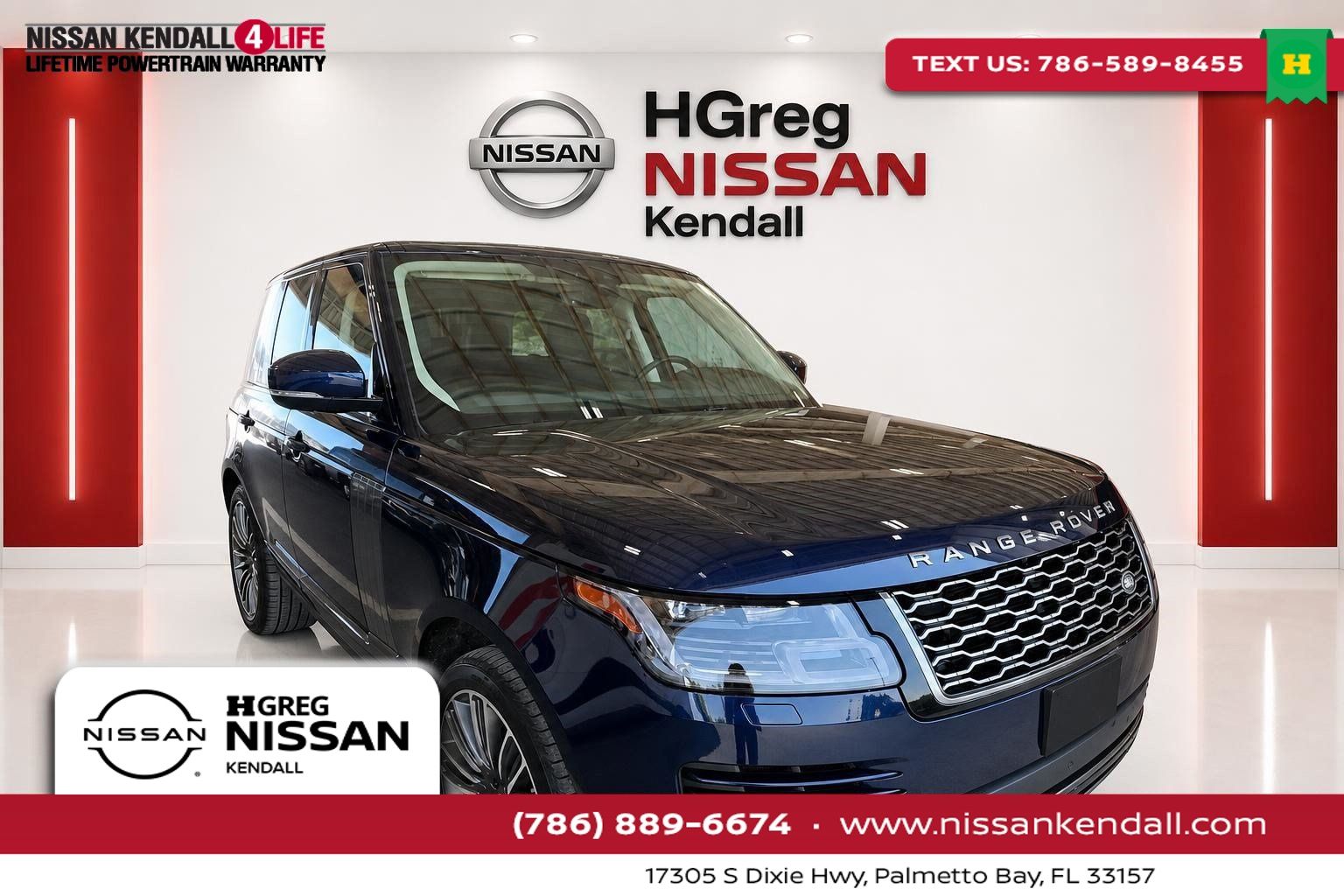 Blue 2021 Land Rover Range Rover SUV / Crossover All-Wheel Drive 8-Speed Automatic