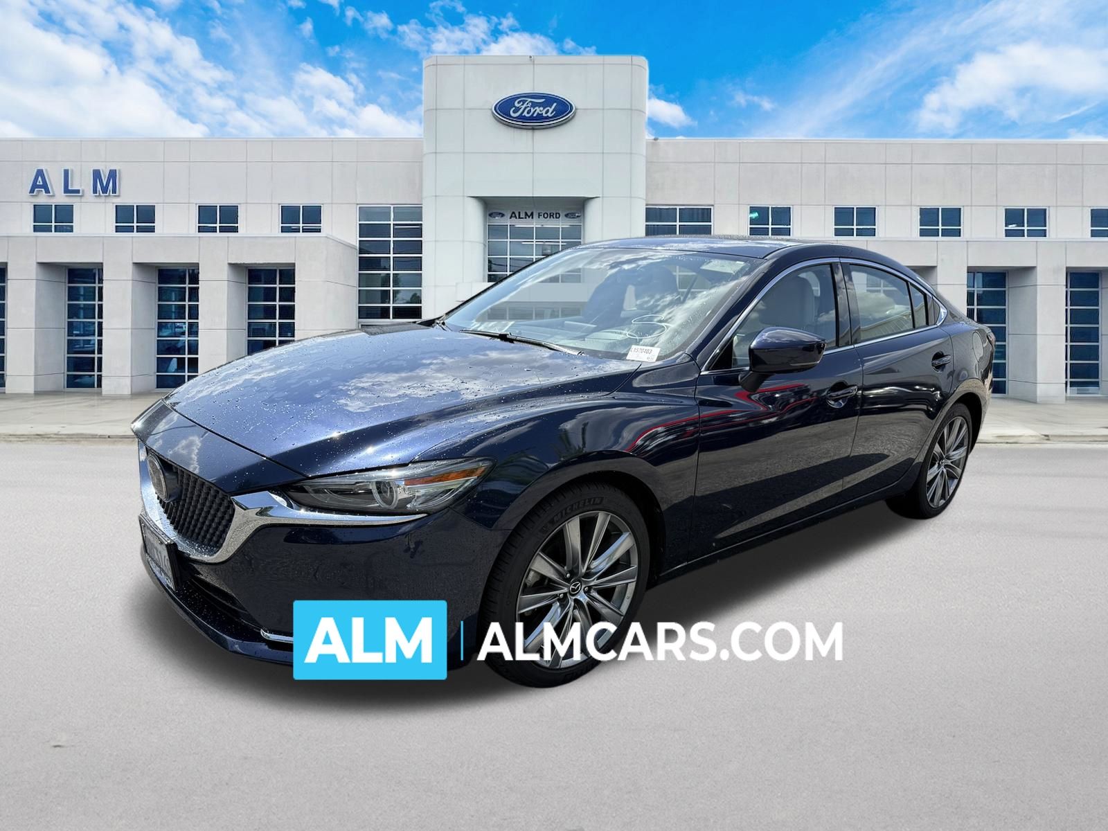 Deep Crystal Blue Mica 2020 Mazda MAZDA6 Sedan Front-Wheel Drive 6-Speed Automatic