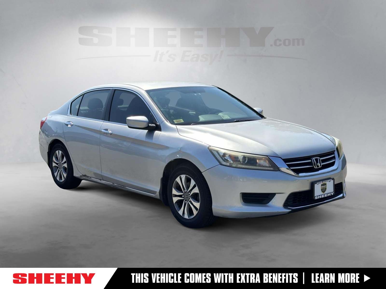 Alabaster Silver Metallic 2014 Honda Accord Sedan Front-Wheel Drive Continuously Variable Transmission