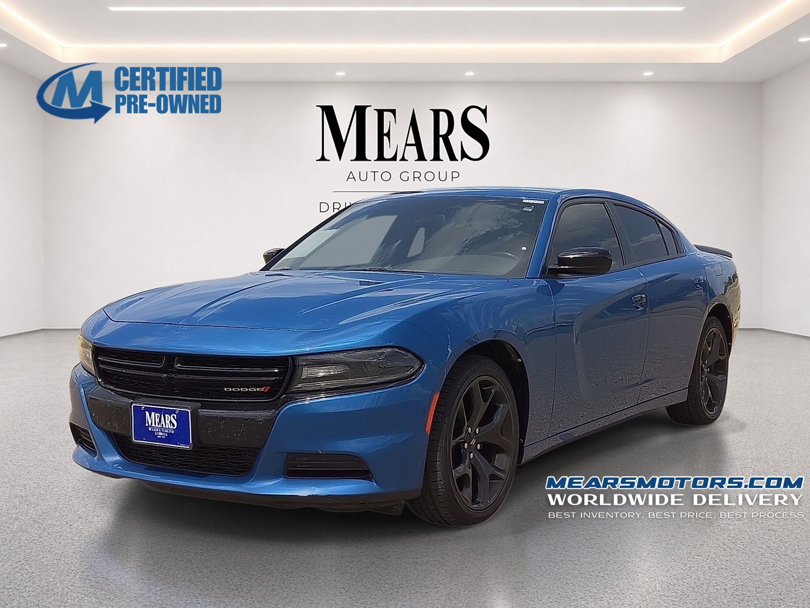 Blue (Frostbite) 2020 Dodge Charger Sedan Rear-Wheel Drive 8-Speed Automatic