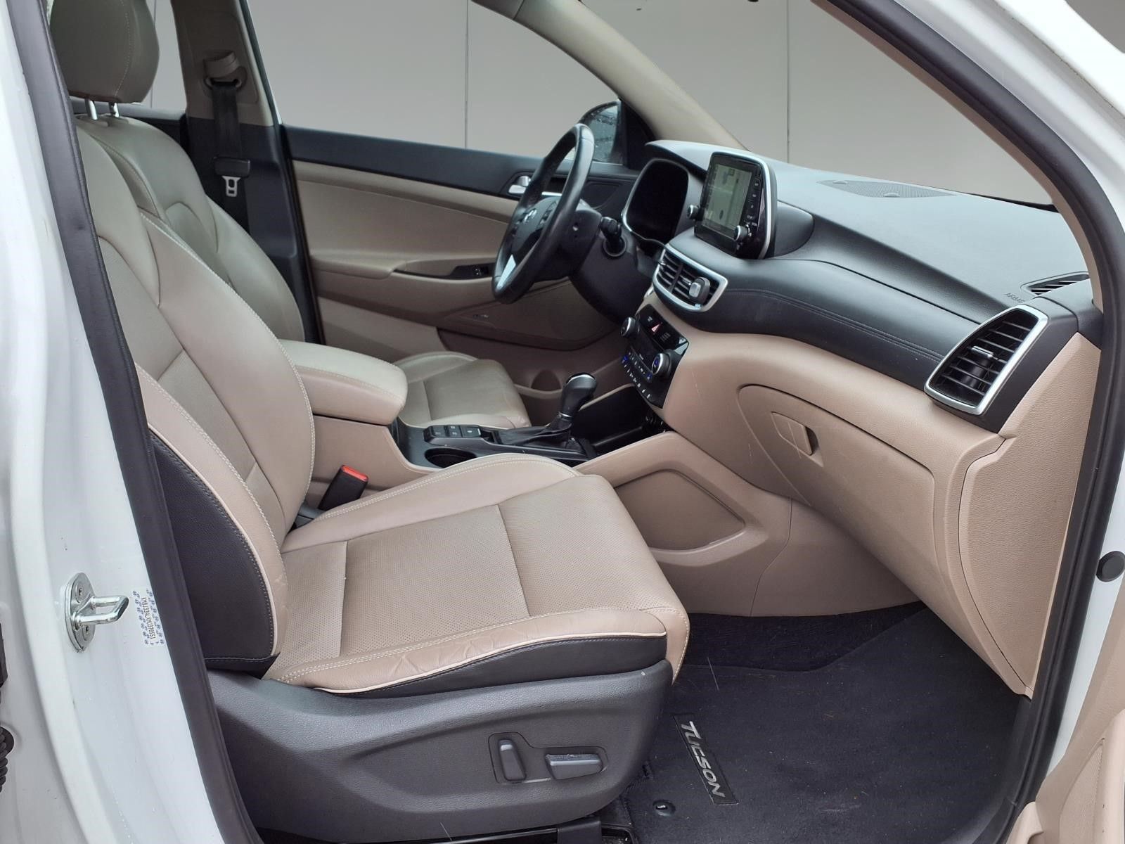 2021 Hyundai Tucson Ultimate White at Genesis of Spring