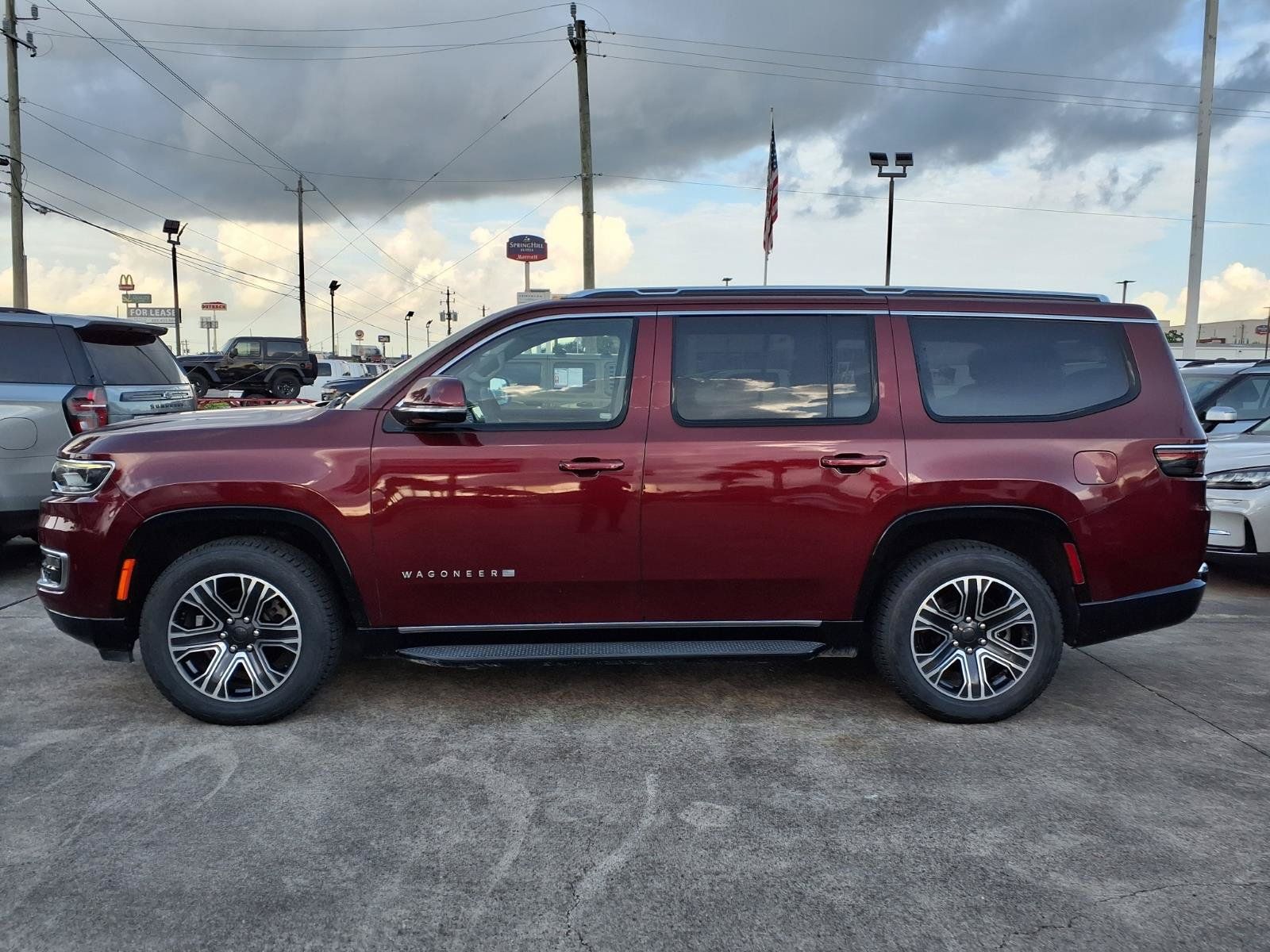 2022 Jeep Wagoneer Series III Red at Bayshore Chrysler Jeep Dodge Ram