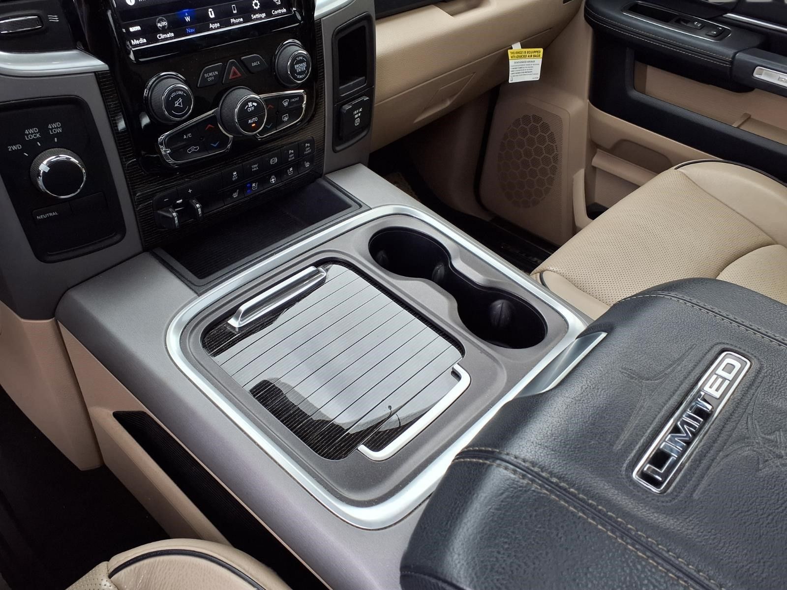 2018 Ram 2500 Laramie Longhorn White at Victoria Chrysler Dodge Jeep Ram