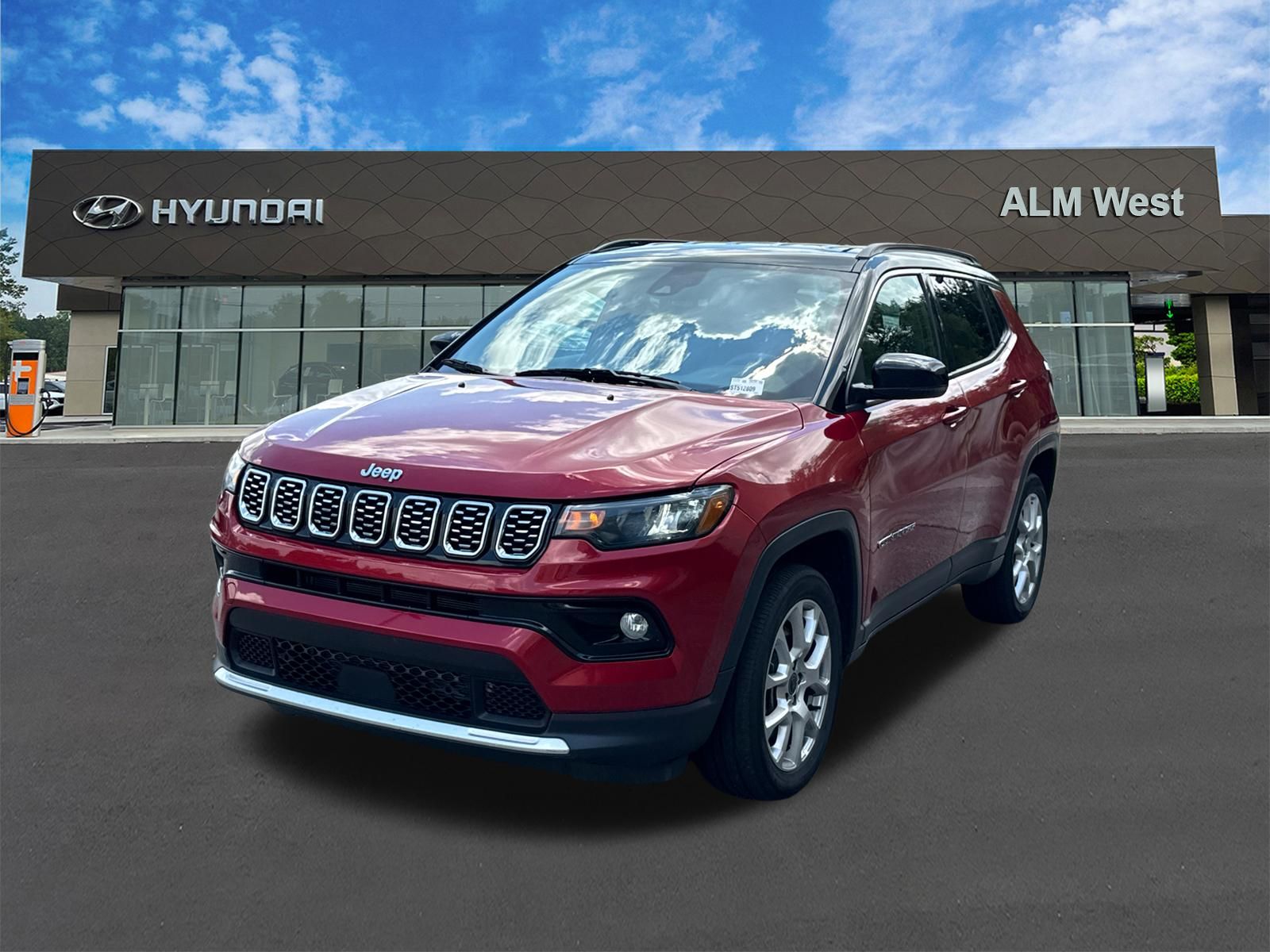 Red Hot Pearlcoat 2025 Jeep Compass SUV / Crossover Four-Wheel Drive 8-Speed Automatic