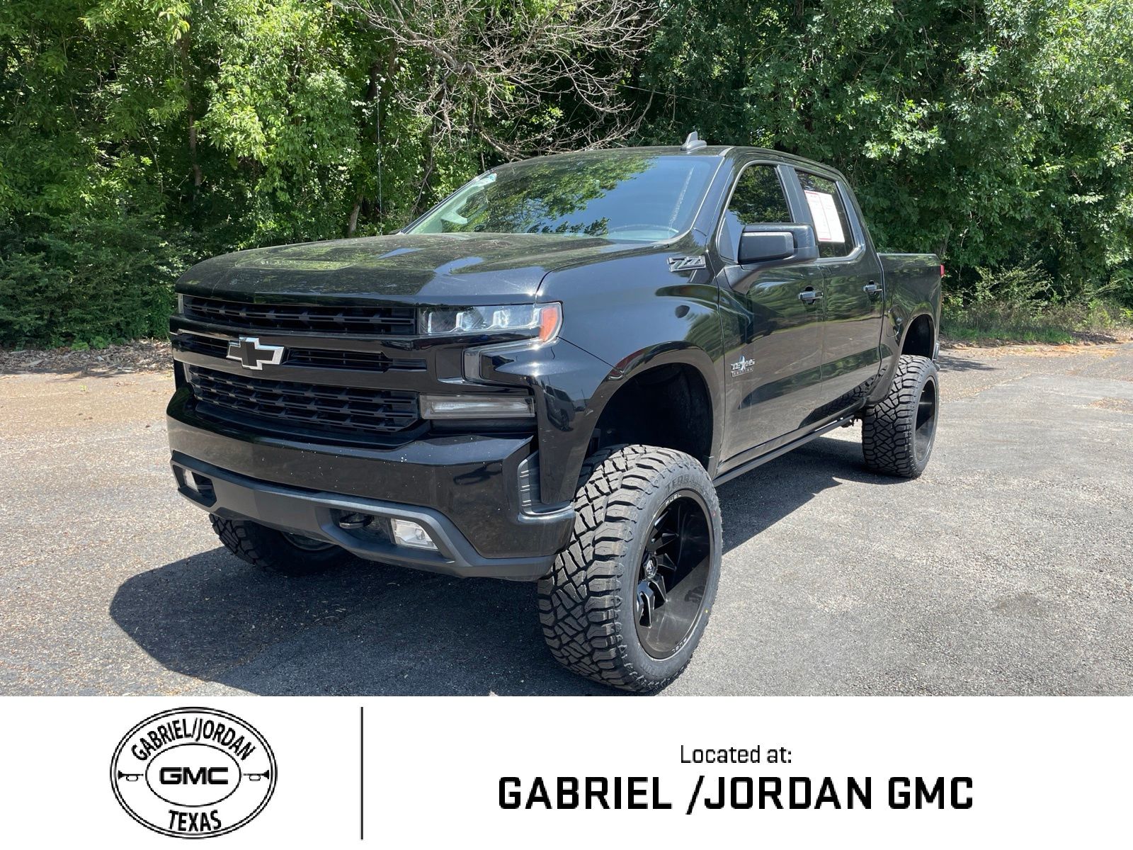 Black 2020 Chevrolet Silverado 1500 Pickup Truck Four-Wheel Drive 8-Speed Automatic