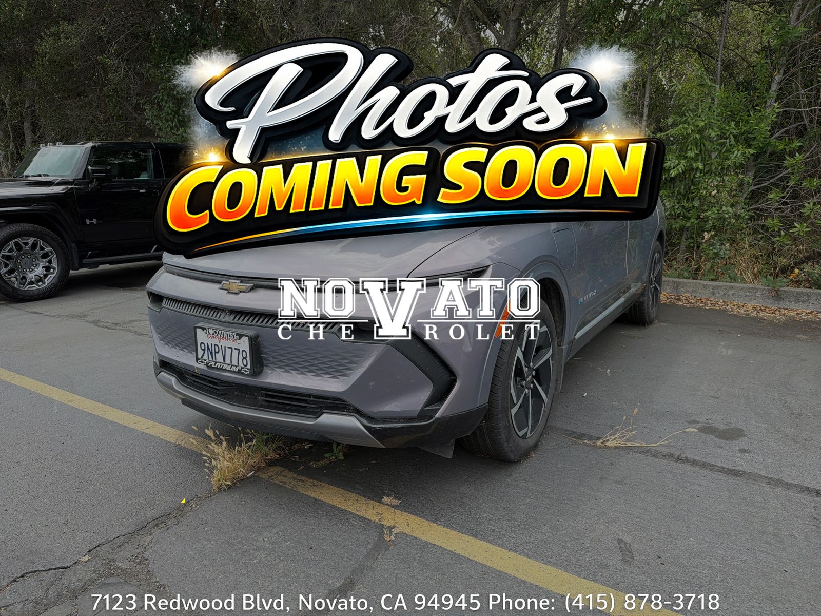 Galaxy Gray Metallic 2024 Chevrolet Equinox EV SUV / Crossover Front-Wheel Drive 1-Speed Automatic