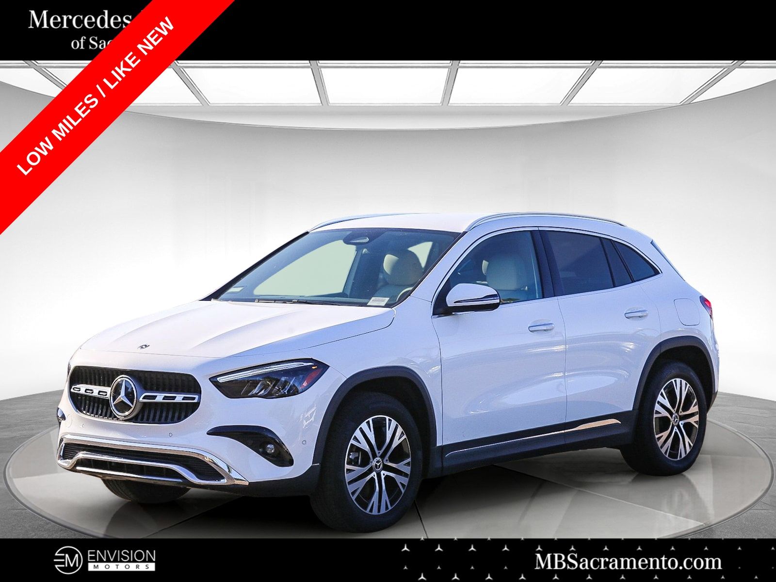 Polar White 2025 Mercedes-Benz GLA 250 FWD SUV / Crossover Front-Wheel Drive 8-Speed Dual Clutch