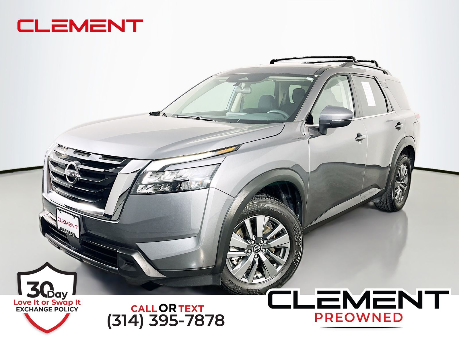 Gray (Gun Metallic) 2023 Nissan Pathfinder SUV / Crossover Front-Wheel Drive 9-Speed Automatic