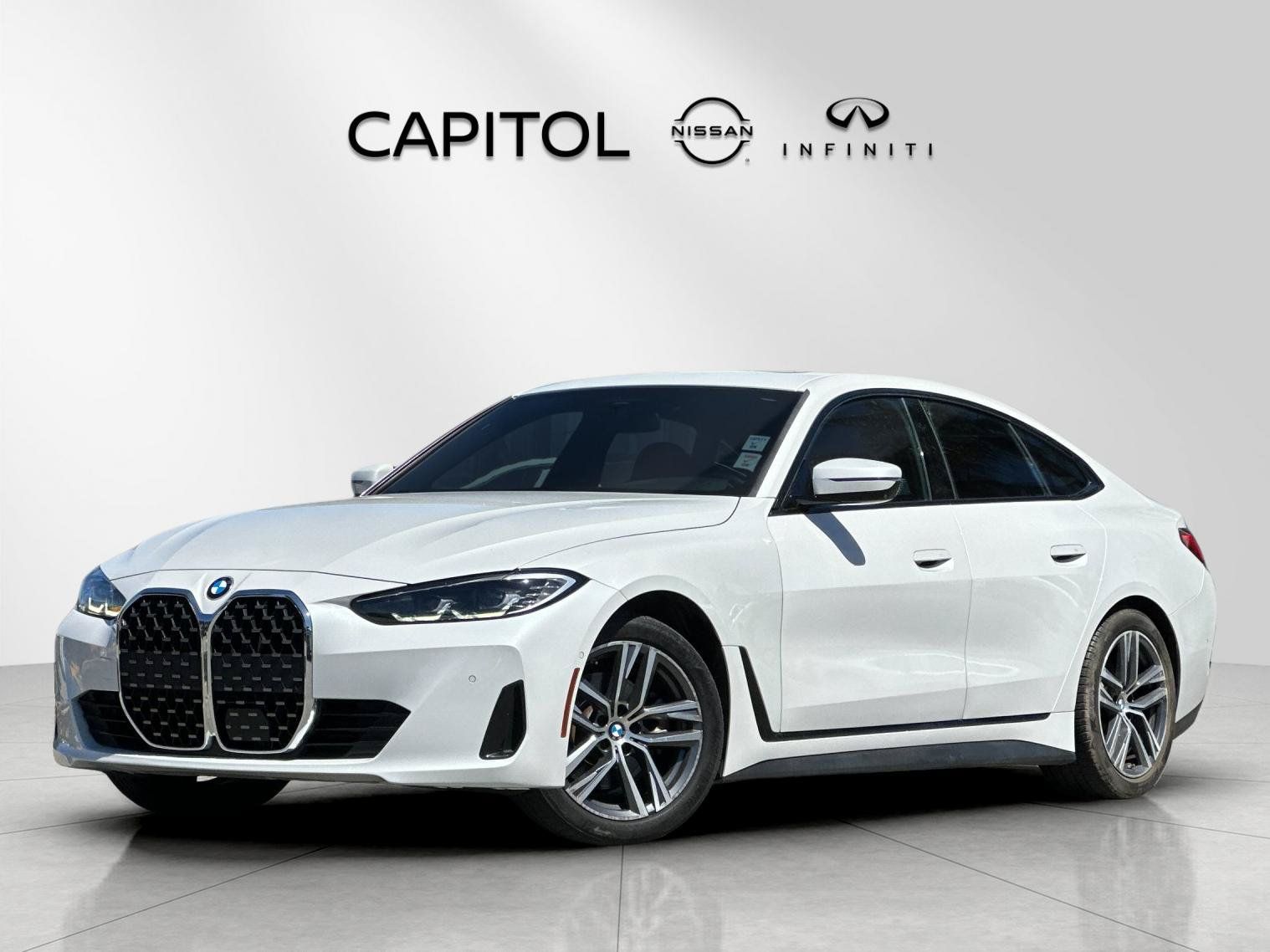 Mineral White Metallic 2023 BMW 4 Series Coupe Rear-Wheel Drive 8-Speed Automatic