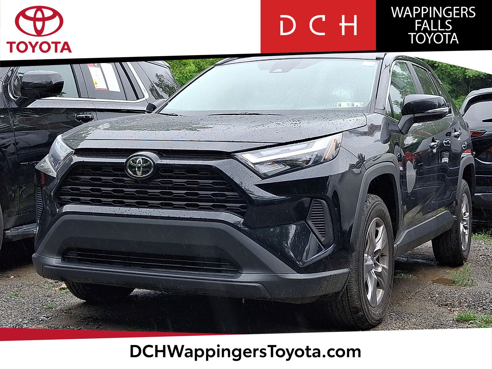 Midnight Black Metallic 2025 Toyota RAV4 SUV / Crossover All-Wheel Drive 8-Speed Automatic
