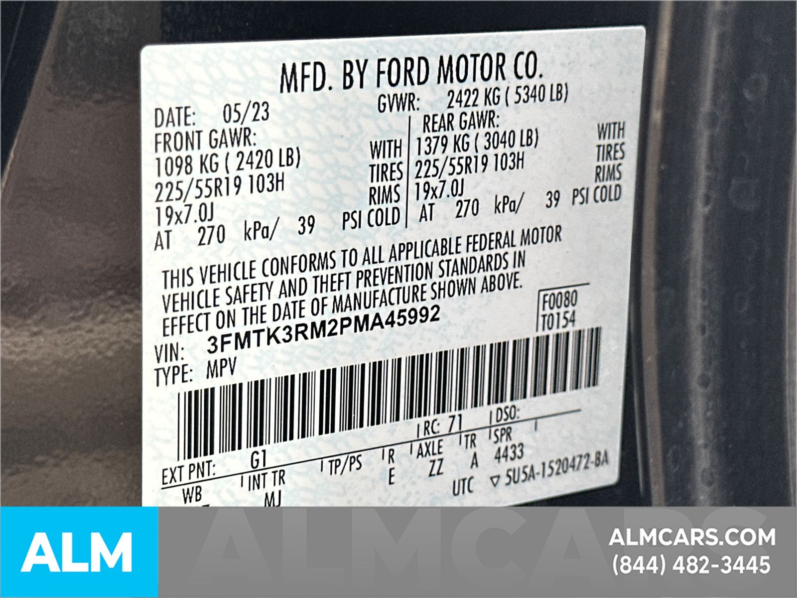 Used 2023 Black Ford Premium image 39
