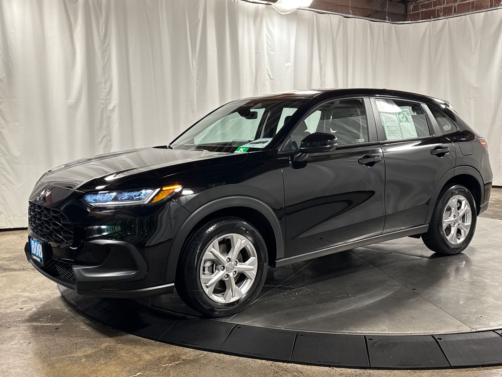 Crystal Black Pearl 2024 Honda HR-V SUV / Crossover All-Wheel Drive Continuously Variable Transmission