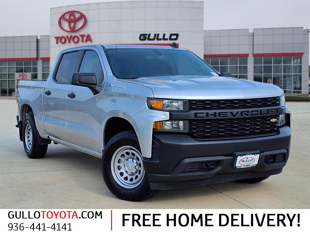 2021 Chevrolet Silverado 1500 WT Silver at Classic Elite Chevrolet Sugar Land