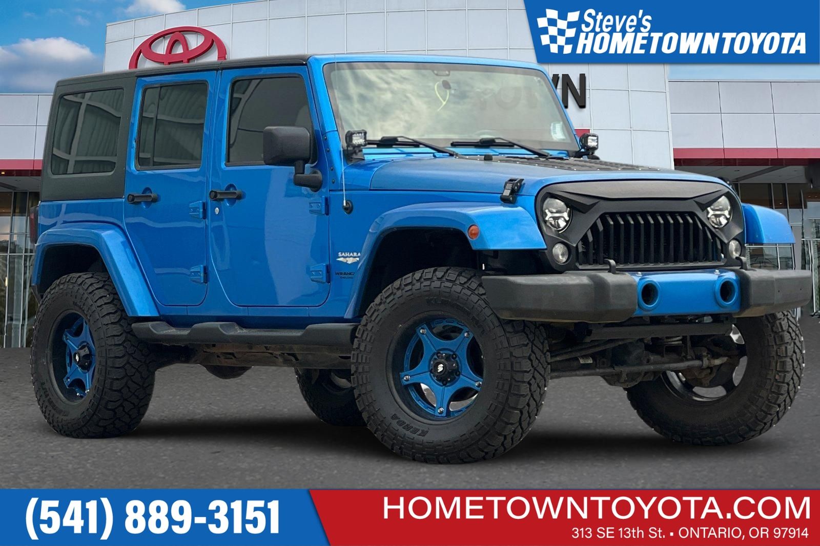 Hydro Blue Pearl Coat 2015 Jeep Wrangler SUV / Crossover Four-Wheel Drive 5-Speed Automatic