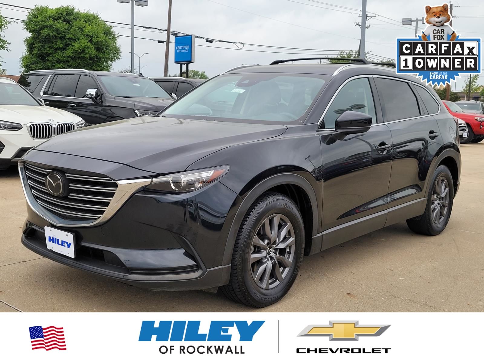 Jet Black Mica 2022 Mazda CX-9 Touring AWD SUV / Crossover All-Wheel Drive 6-Speed Automatic