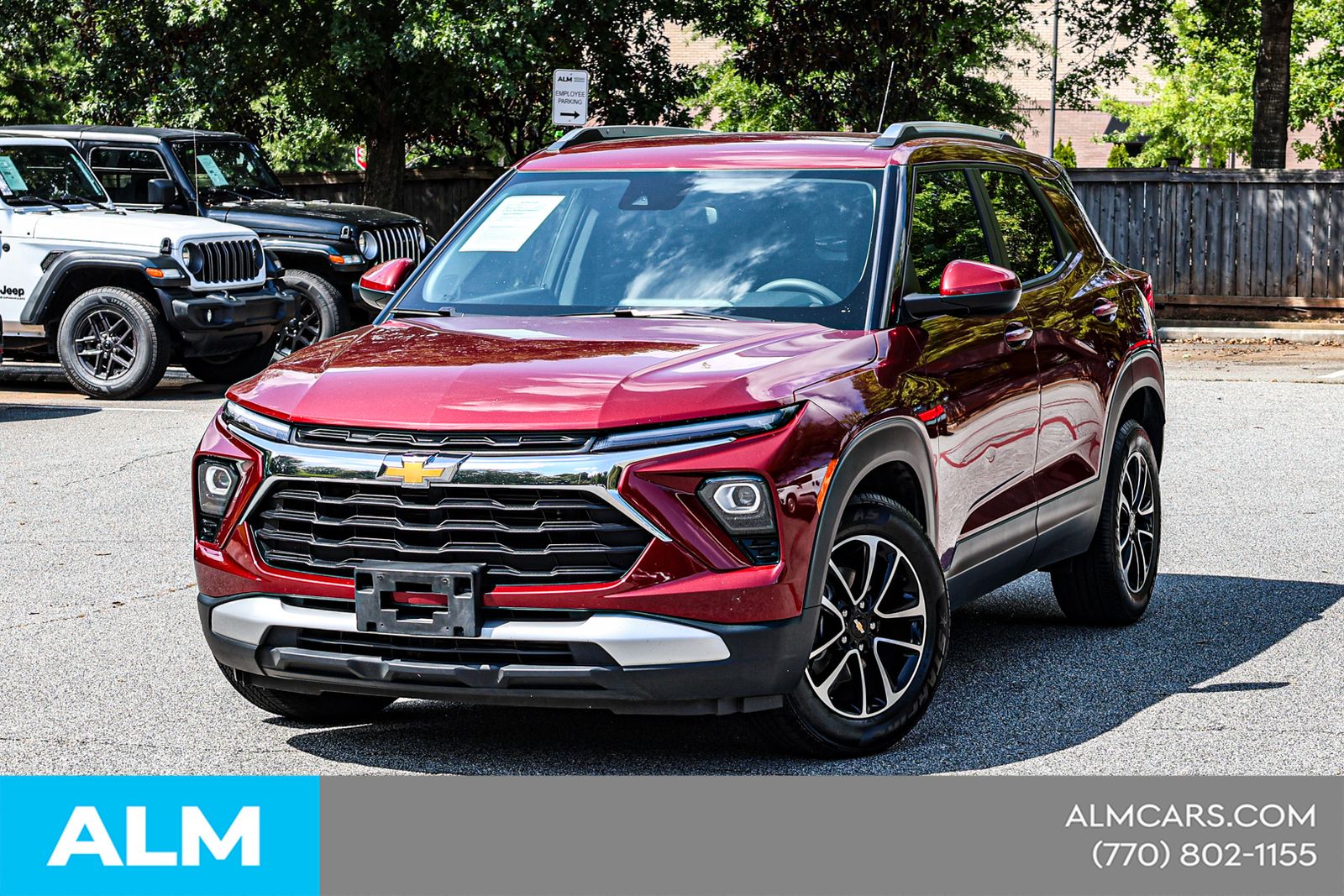 Red (Crimson Metallic) 2025 Chevrolet Trailblazer SUV / Crossover Front-Wheel Drive Continuously Variable Transmission