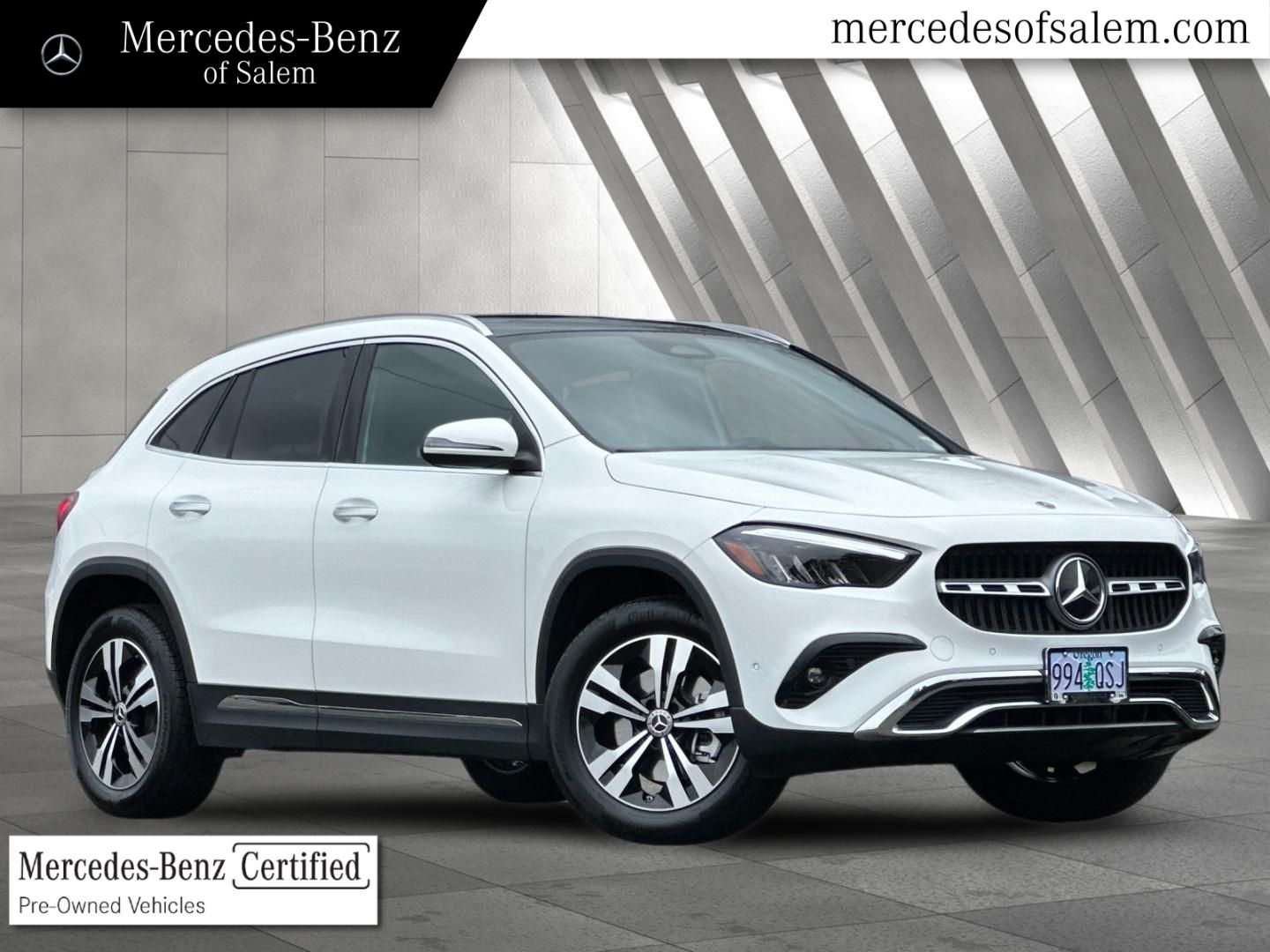 used 2025 Mercedes-Benz GLA car, priced at $44,998