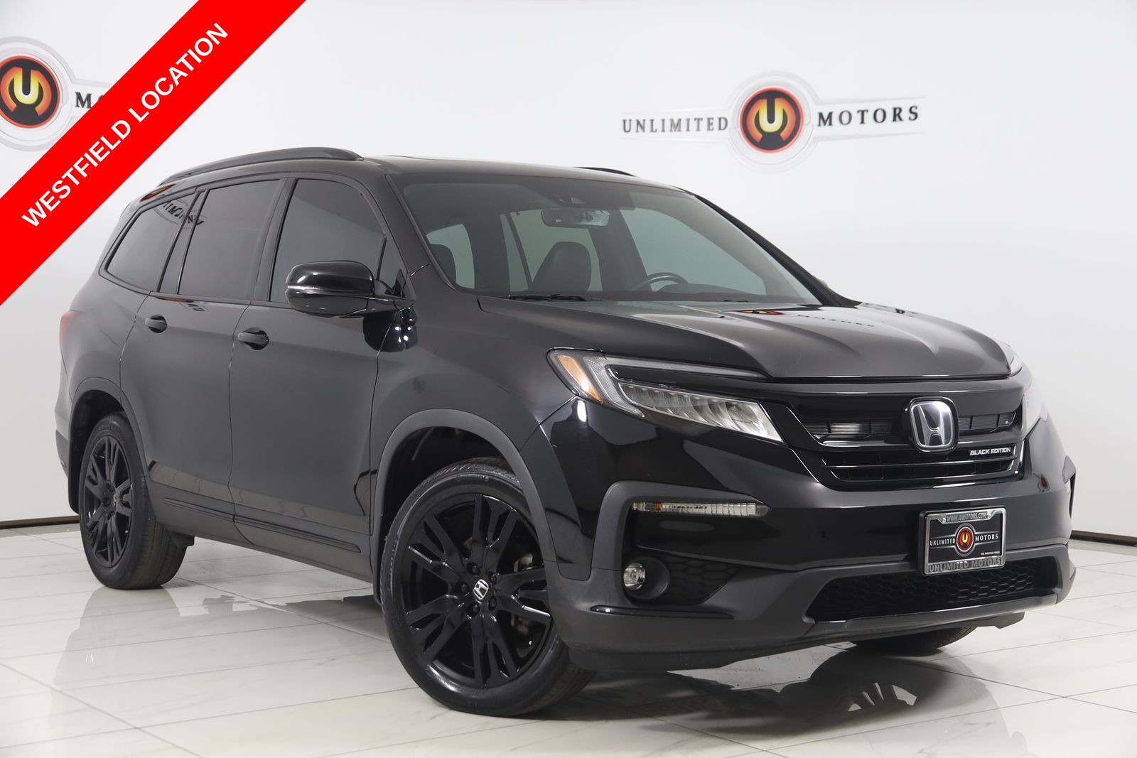 Crystal Black Pearl 2021 Honda Pilot SUV / Crossover All-Wheel Drive 9-Speed Automatic