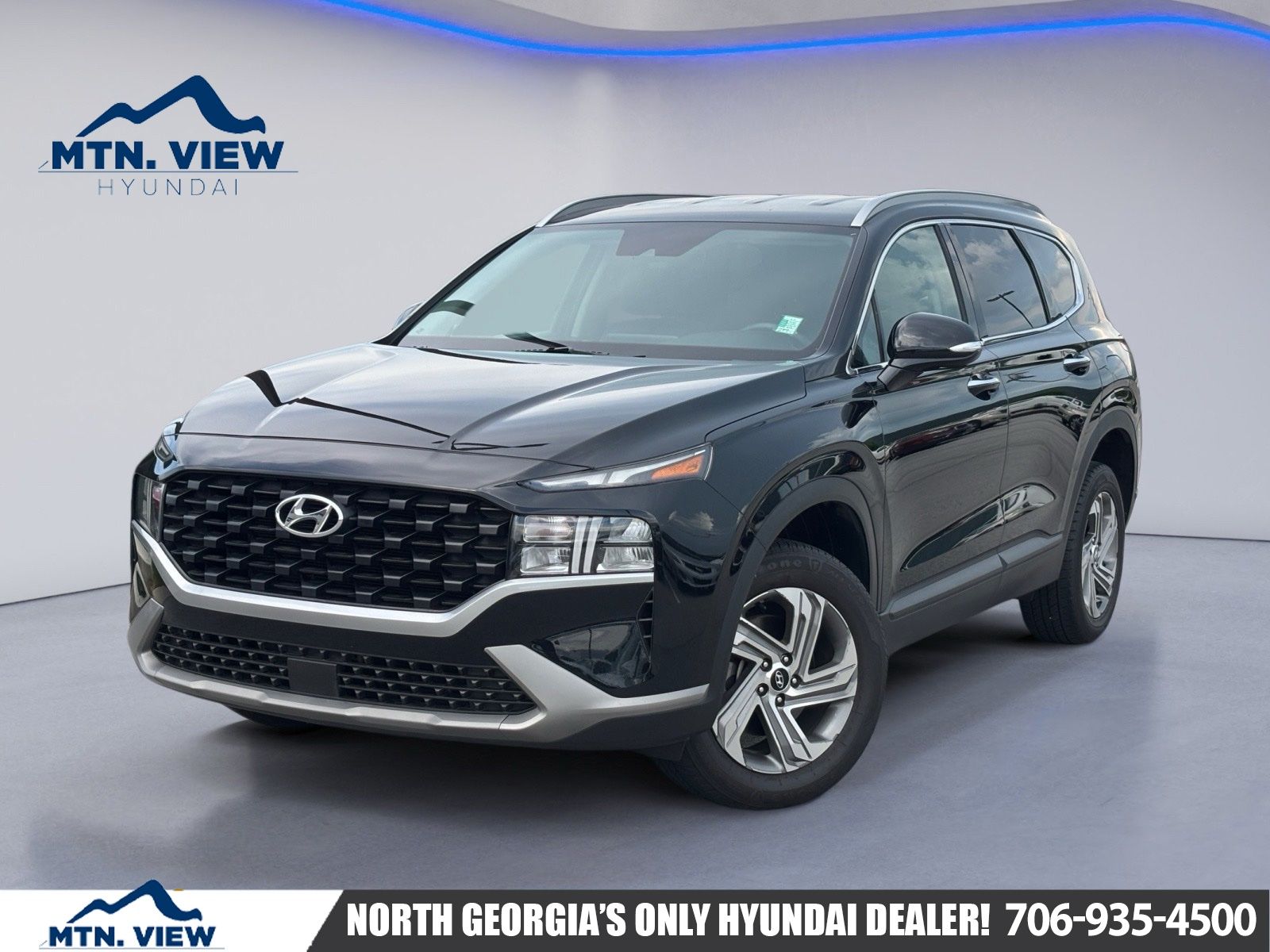 Twilight Black 2023 Hyundai Santa Fe SUV / Crossover All-Wheel Drive Automatic