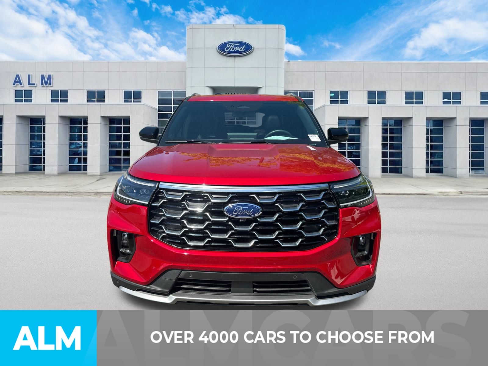 Used 2025 Red Ford Platinum image 2