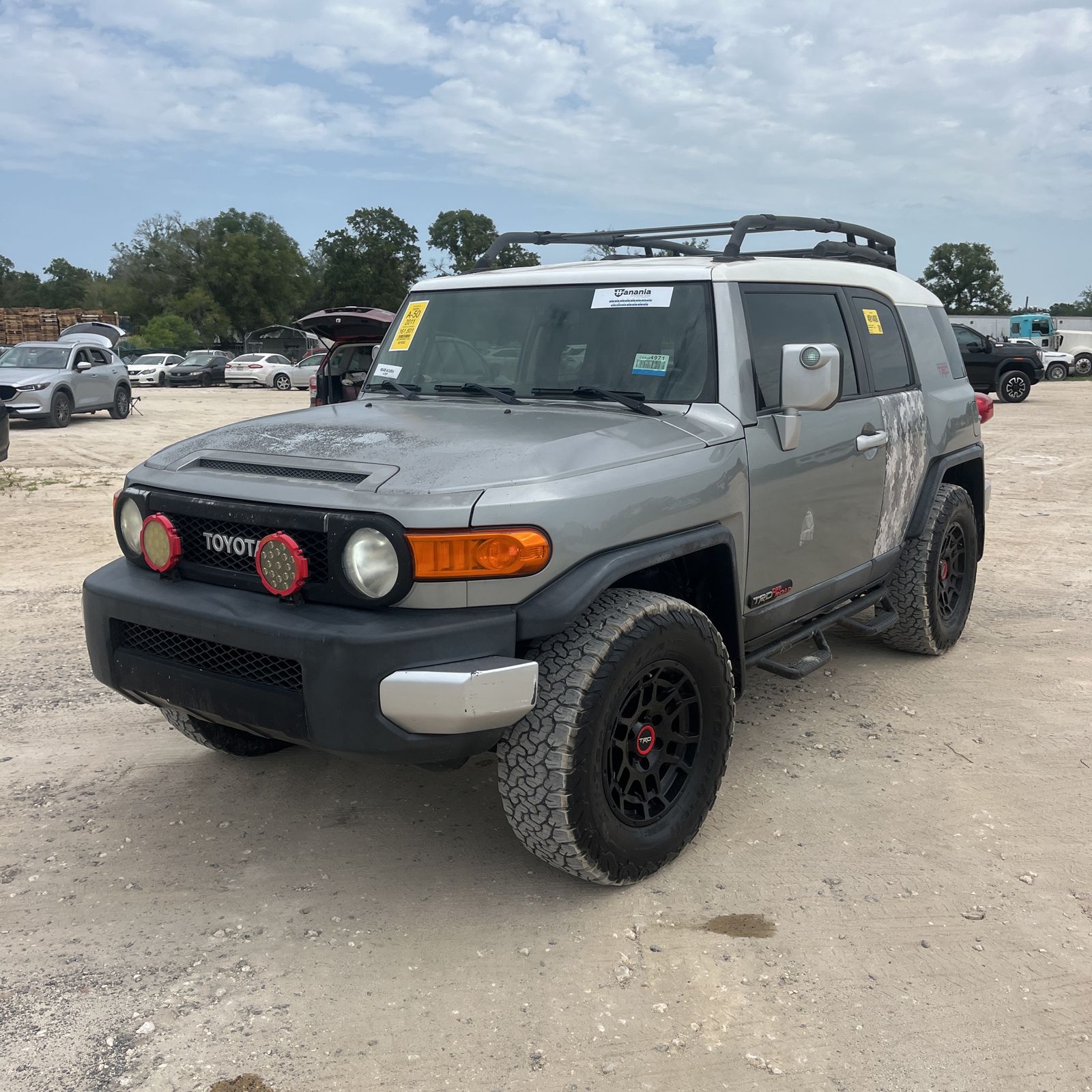 Silver 2011 Toyota FJ Cruiser SUV / Crossover 4X2 5-Speed Automatic