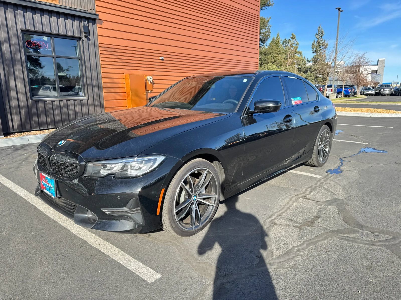 Jet Black 2020 BMW 3 Series 330i Sedan RWD Sedan Rear-Wheel Drive 8-Speed Automatic