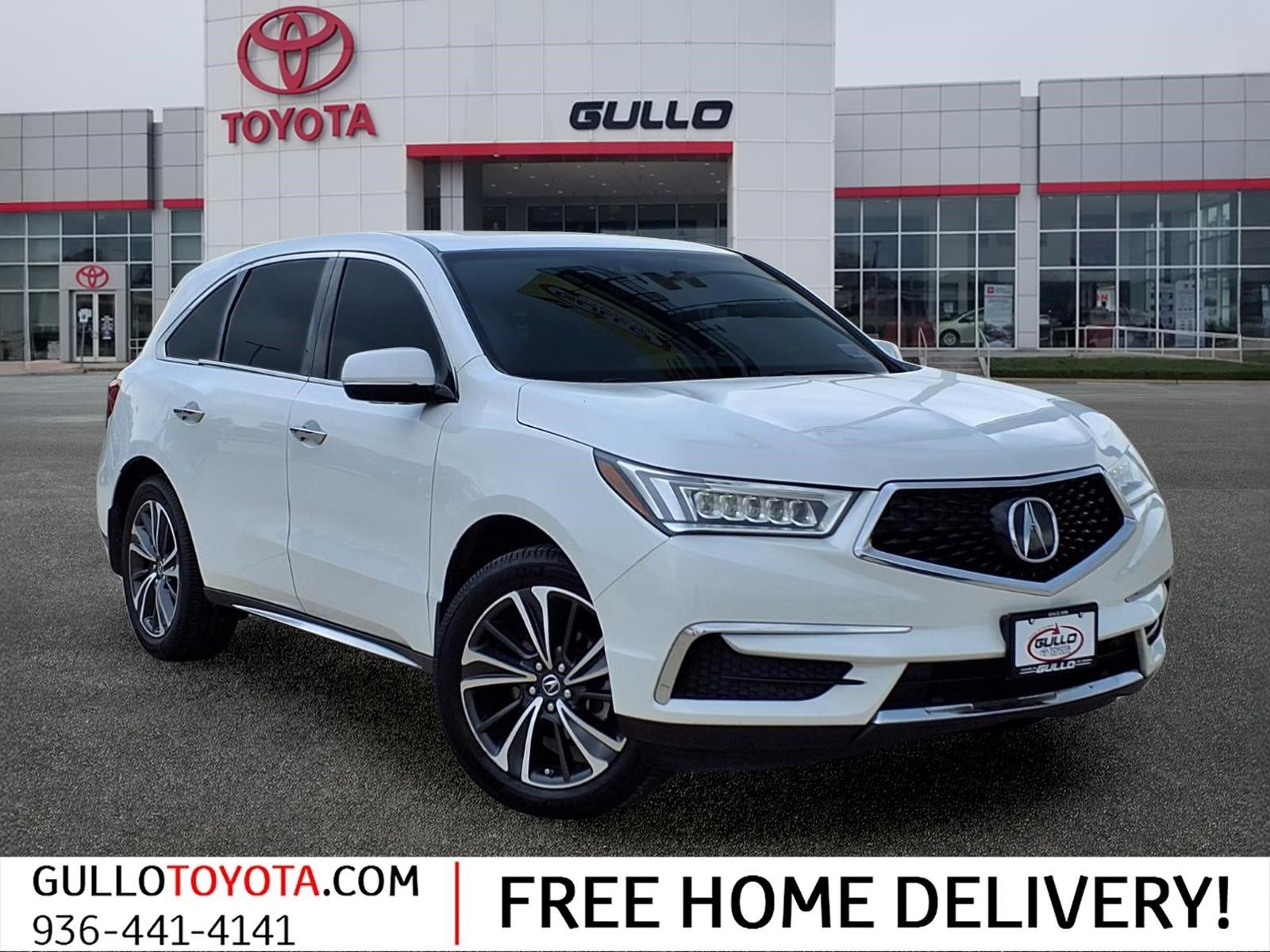 2020 Acura MDX Technology White at Genesis of Spring