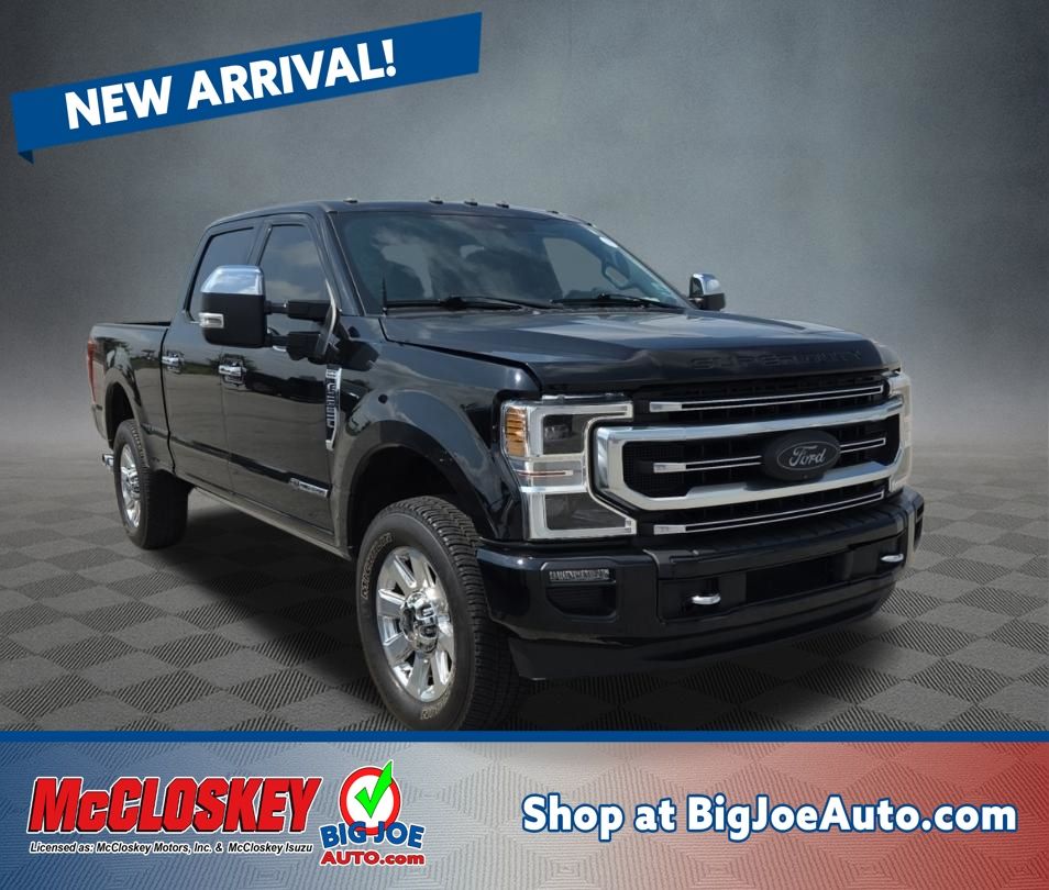Black 2020 Ford F-250 Super Duty Pickup Truck Four-Wheel Drive Automatic