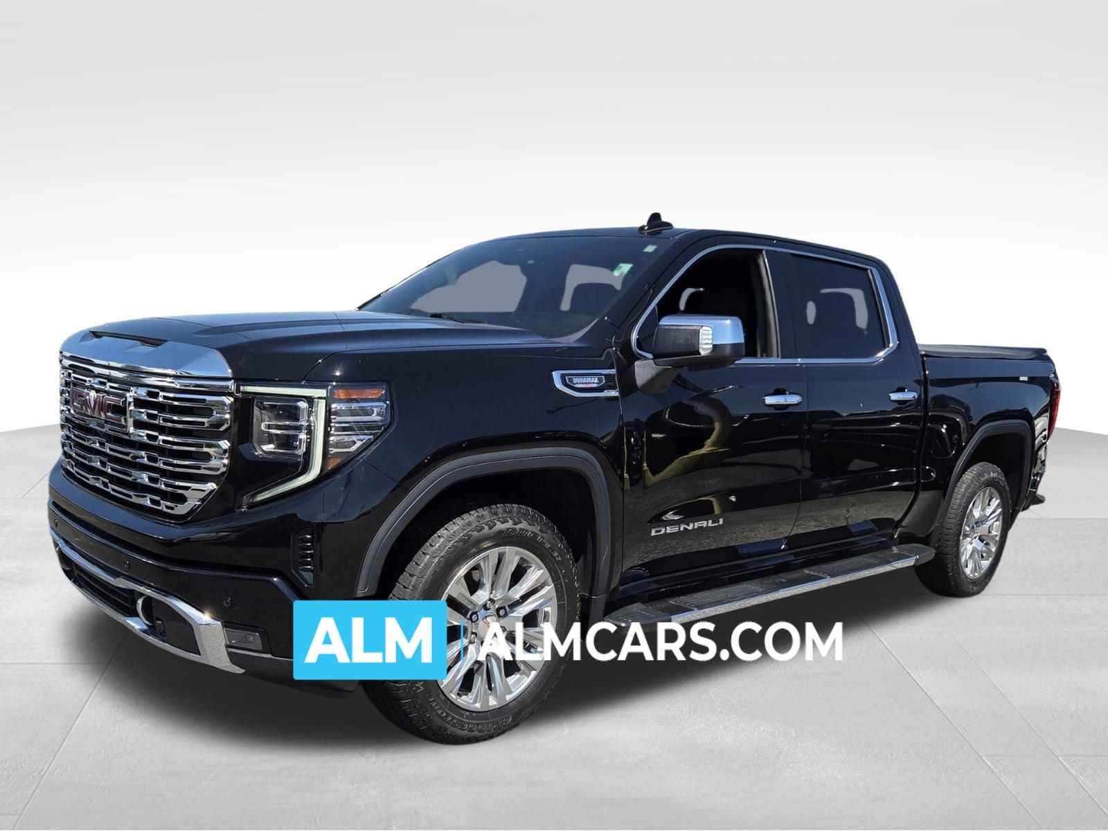 Onyx Black 2024 GMC Sierra 1500 Denali Crew Cab 4WD Pickup Truck Four-Wheel Drive Automatic