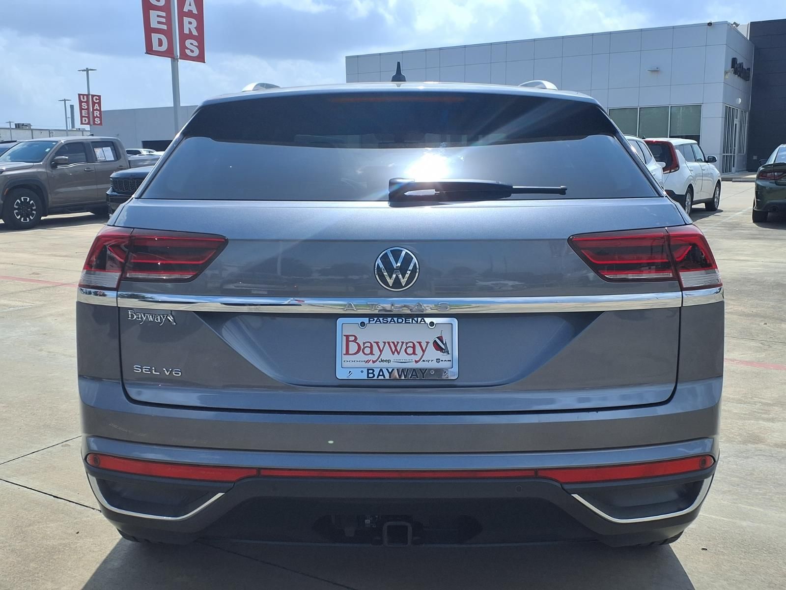 2023 Volkswagen Atlas Cross Sport 3.6L V6 SE w/Technology Gray at DeMontrond Auto Country