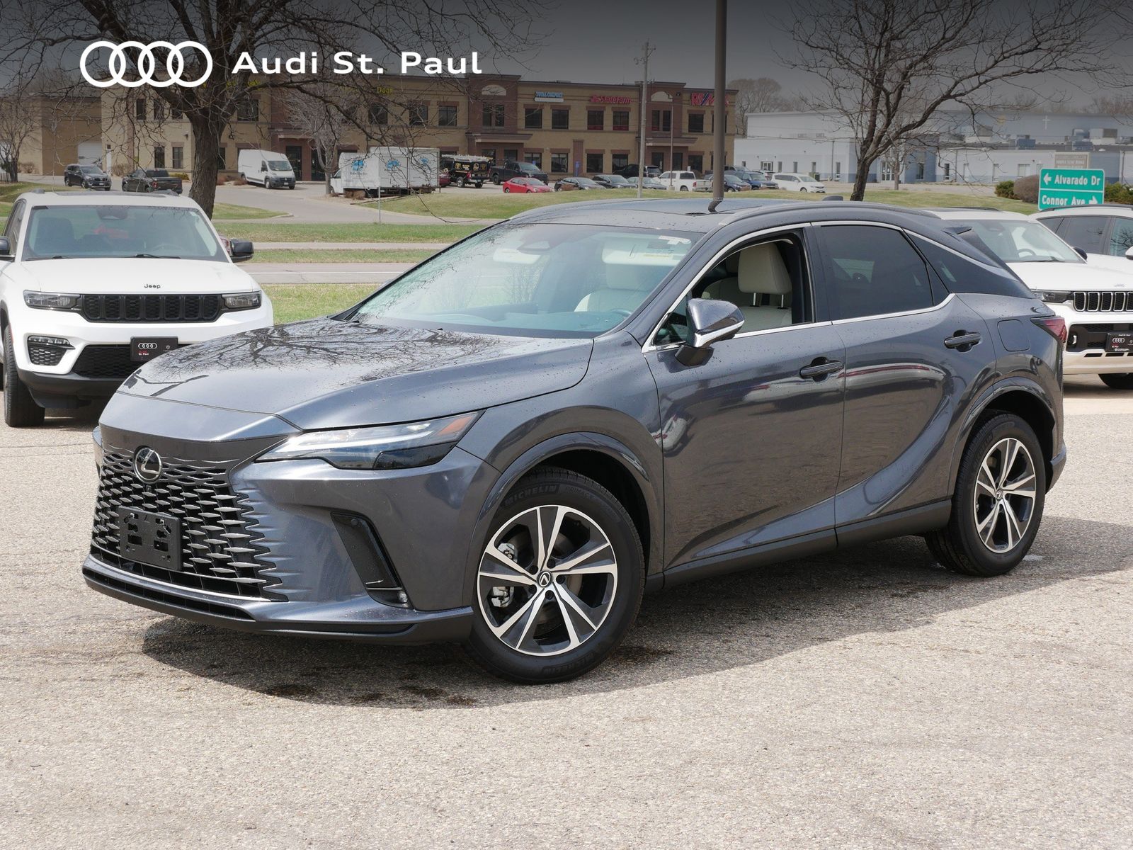 Cloudburst Gray 2024 Lexus RX 350 Premium AWD SUV / Crossover All-Wheel Drive 8-Speed Automatic