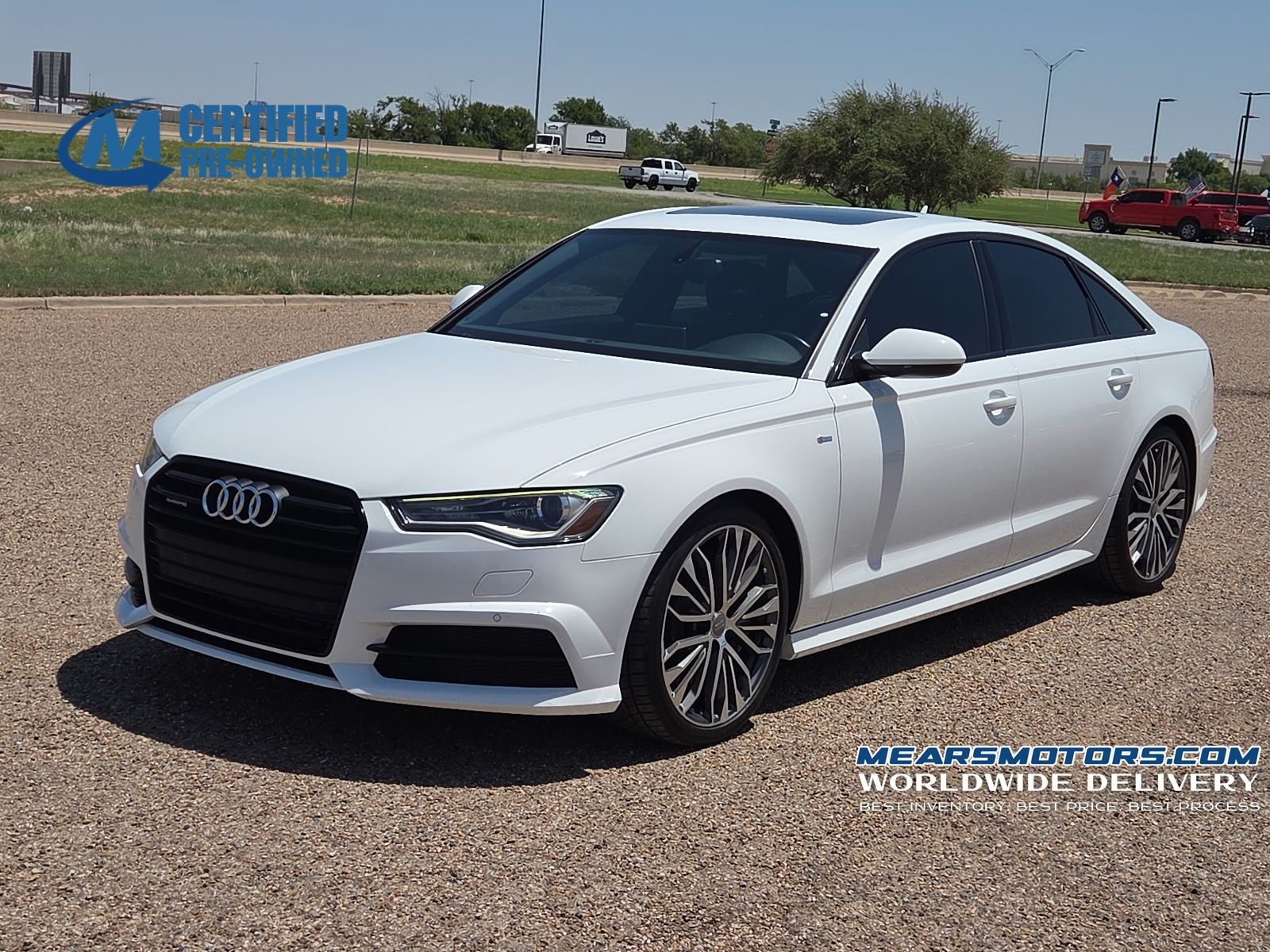 Ibis White 2016 Audi A6 Sedan All-Wheel Drive 8-Speed Automatic