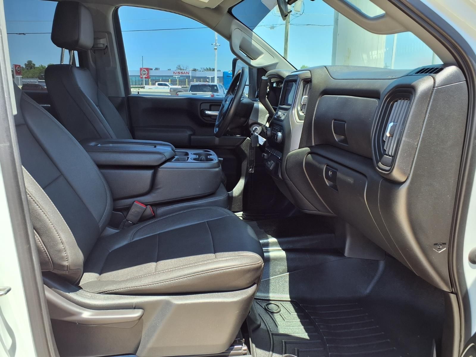 2023 Chevrolet Silverado 2500HD Work Truck White at Wharton Chevrolet GMC