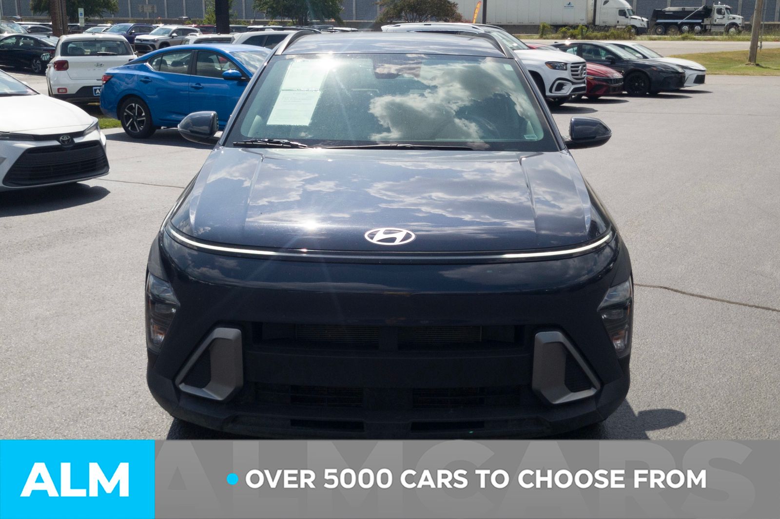 Certified Used 2025 Denim Blue Hyundai SEL image 2