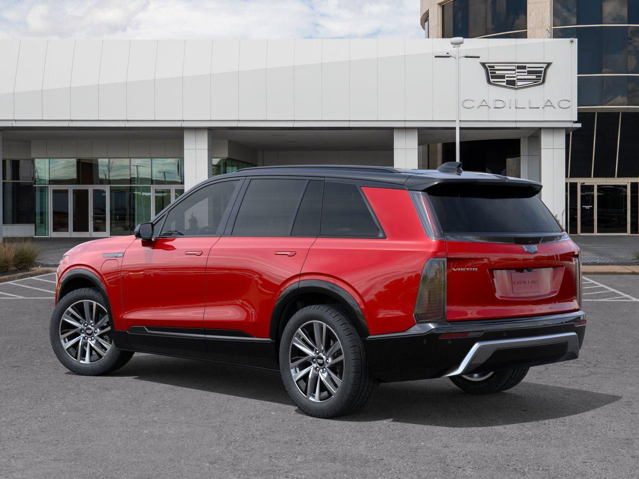 2027 Cadillac VISTIQ Sport Red at Bayway Cadillac of The Woodlands