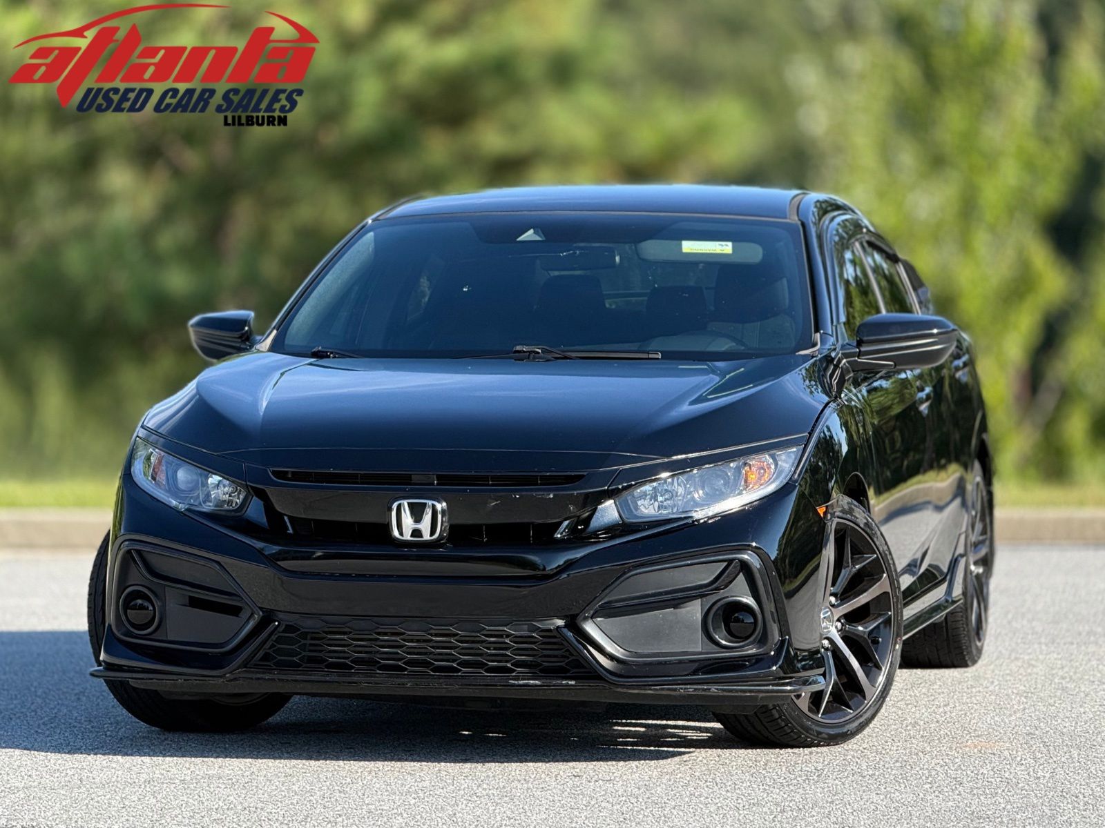 Crystal Black Pearl 2021 Honda Civic Hatchback Hatchback Front-Wheel Drive Continuously Variable Transmission