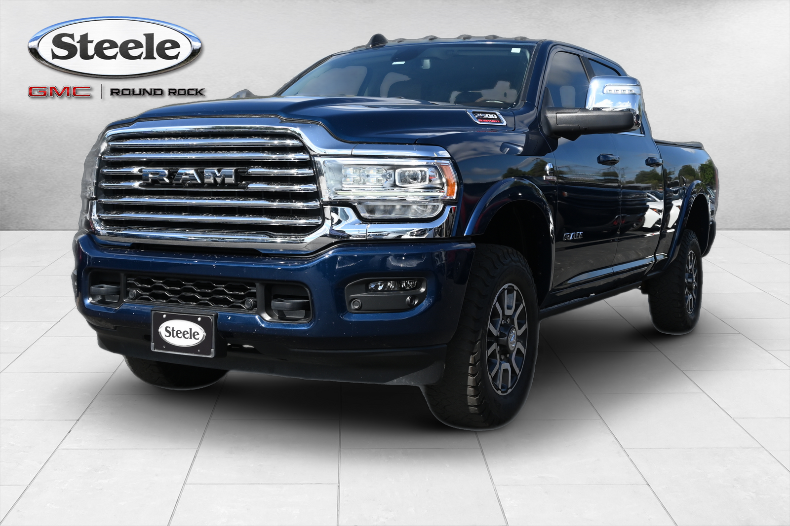 Patriot Blue Pearlcoat 2023 RAM 2500 Pickup Truck Four-Wheel Drive 6-Speed Automatic