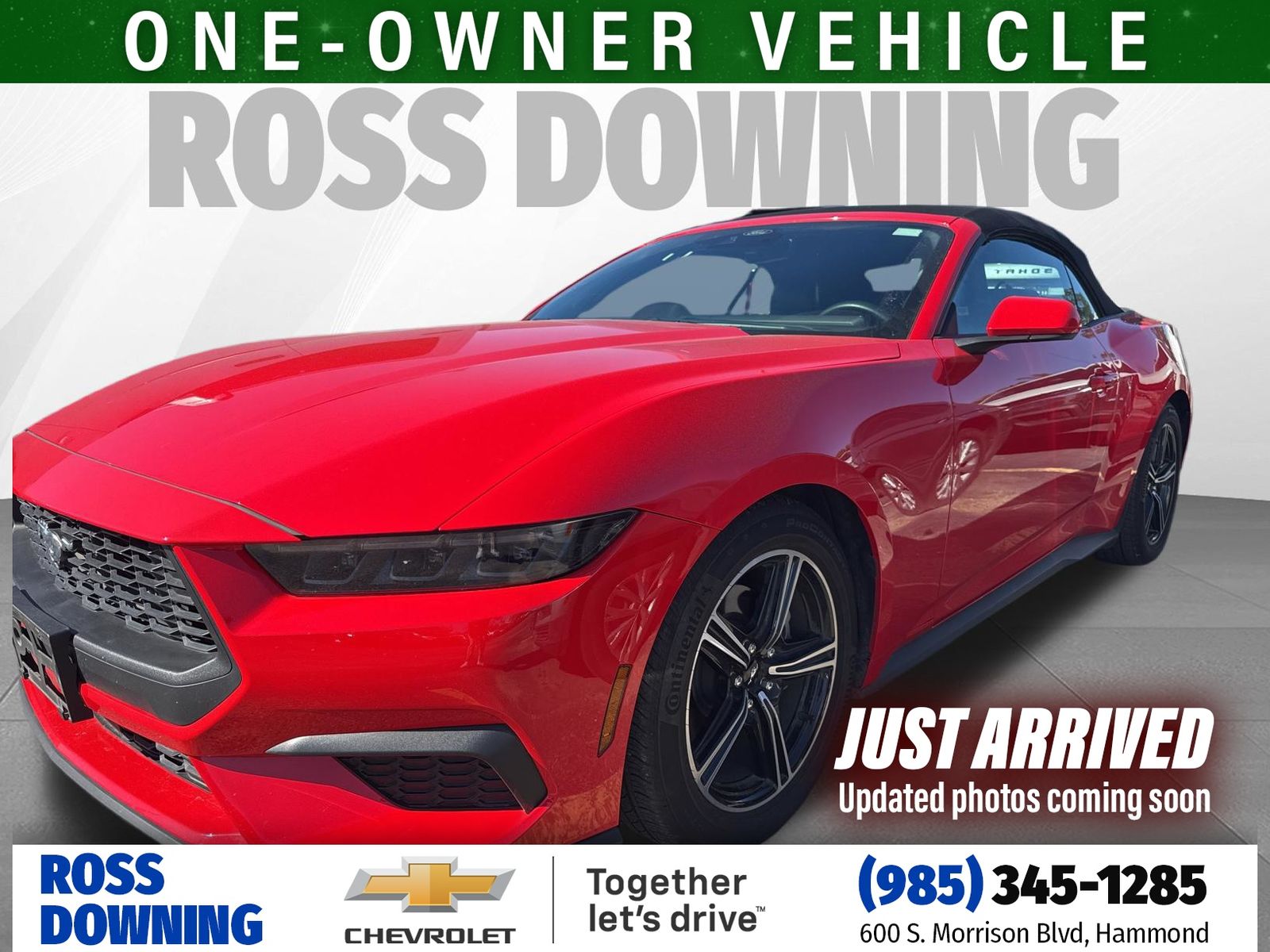 2025 Ford Mustang EcoBoost Premium Convertible RWD